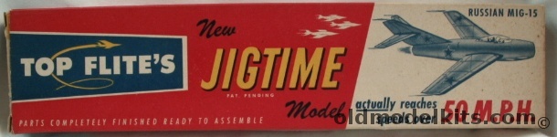 Top Flite MIG-15 JIGTIME - Flying Aircraft, A-2 plastic model kit